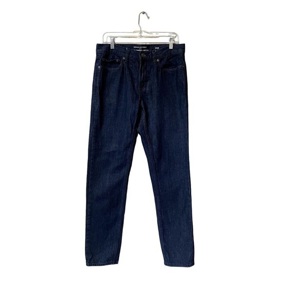 Banana Republic Other - Banana Republic Mens Jeans Organic Cotton 31X32 Dark Wash Blue Denim